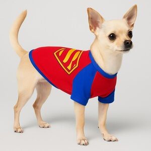 🐾 Comics for Pets Superman Dog Costume – Let Your Pup Save the Day! 🦸‍♀️